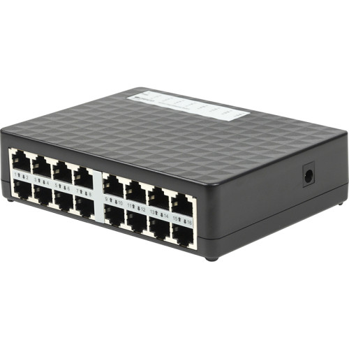 Unmanaged Switch 16x100Base-TX, plastic case