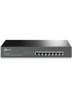 Коммутатор/ 8-Port Gigabit PoE+ Switch, 8 Gigabit RJ45 Ports, 802.3at/af, 126W PoE Power, 1U 13-inch Rack-mountable Steel Case