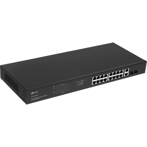 Коммутатор TP-Link TL-SG1218MP (L2) 18x1Гбит/с 2xКомбо(1000BASE-T/SFP) 16PoE+ 250W неуправляемый