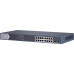 Коммутатор Hikvision DS-3E0518P-E/M 16x1Гбит/с 2SFP 16PoE 125W неуправляемый