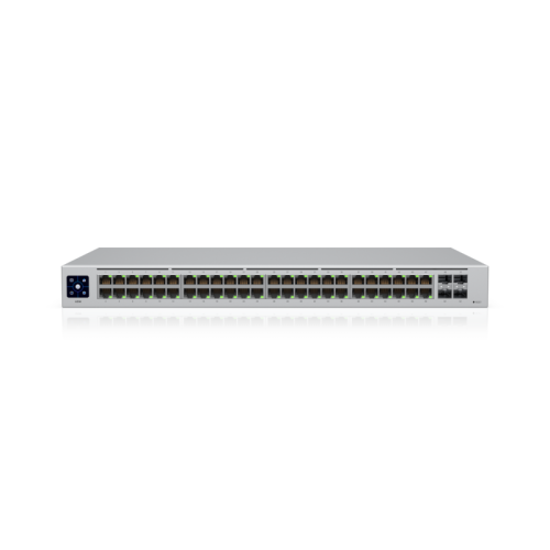 Коммутатор/ UniFi Switch 48 is a configurable Gigabit Layer 2 switch with 48 Gigabit Ethernet ports and 4 SFP ports