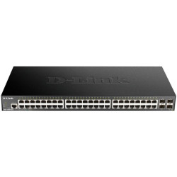 Коммутатор D-Link DGS-1250-52X/RU/A1A 48x1Гбит/с 4SFP+ управляемый