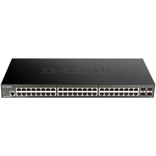 Коммутатор D-Link DGS-1250-52X/RU/A1A 48x1Гбит/с 4SFP+ управляемый