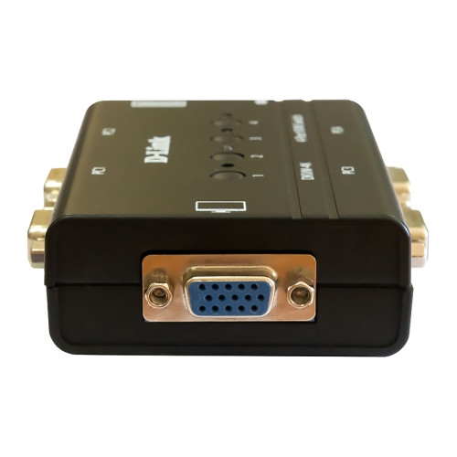 DKVM-4K,DKVM-4K/B 4-port KVM Switch, VGA+PS/2 ports