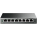 Коммутатор/ 8-Port Gigabit Easy Smart PoE Switch, 8 Gigabit RJ45 ports including 4 PoE ports, IEEE802.3af, 55W PoE power supply, MTU/Port/Tag-based VLAN, QoS, IGMP Snooping, Port Trunk, steel case