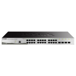 Коммутатор D-Link DGS-1210-28/ME/P DGS-1210-28/ME/P/B (L2) 24x1Гбит/с 24xКомбо(1000BASE-T/SFP) 4SFP управляемый