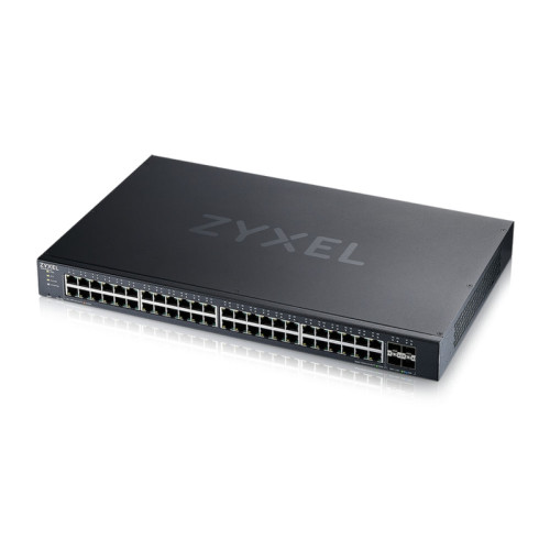 Коммутатор/ XGS1935-52, 52 Port Smart Managed Switch, 48x Gigabit Copper and 4x 10G SFP+, hybrid mode, standalone or NebulaFlex Cloud