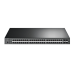 Коммутатор/ 48-port Gigabit PoE+ L2+ switch, 48 802.3af/at PoE+ ports, 4 Gb SFP slots, 1 RJ-45 + 1Micro-USB console ports, 348W PoE budget