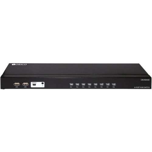 Коммутатор/ 8-портовый KVM-переключатель с портами VGA и USB