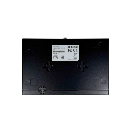 Коммутатор/ PoE-коммутатор, 8x1000Base-T (4x1000Base-T PoE), PoE-бюджет 60 Вт, корпус металл