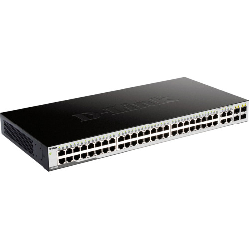 Коммутатор/ DGS-1052/A3A Unmanaged Switch 48x1000Base-T, 4xCombo 1000Base-T/SFP, Surge 1KV, metal case