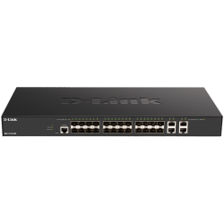 Коммутатор/ DXS-1210-28S Smart L2+ Switch 24x10GBase-X SFP+, 4x10GBase-T, CLI, RJ45 Console