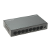 Коммутатор неуправляемый/ OSNOVO Неуправляемый коммутатор Gigabit Ethernet на 8 портов. Порты: 8 x GE (10/100/1000Base-T). Auto MDI/MDIX Встроенная грозозащита 2кВ. В комплекте БП DC12V(1A). Размеры (ШхВхГ): 138 x 25 x 78мм. Рабочая температура: 0...+40 г