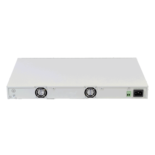 Ethernet-коммутатор MES2448B, 48 портов 10/100/1000 Base-T, 4 порта 10GBase-R (SFP+)/1000Base-X (SFP), L2, 220V AC, 12V DC