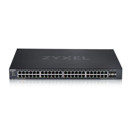 Коммутатор/ XGS1935-52, 52 Port Smart Managed Switch, 48x Gigabit Copper and 4x 10G SFP+, hybrid mode, standalone or NebulaFlex Cloud