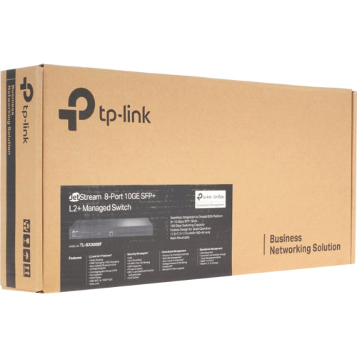 Коммутатор/ Fully managed switch with full 8-port 10G fiber ports and 160 Gbps switching capacity