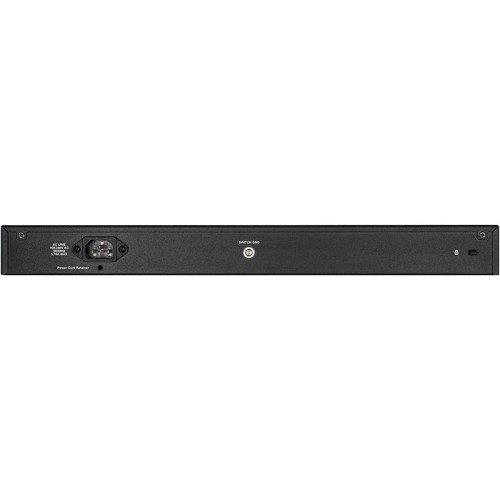 Коммутатор D-Link DGS-1210-52MP/F (L2) 48x1Гбит/с 4xКомбо(1000BASE-T/SFP) 4SFP 48PoE 370W настраиваемый