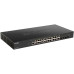 Коммутатор/ DXS-1210-28T Smart L2+ Switch 24x10GBase-T, 4x25GBase-X SFP28, CLI, RJ45 Console