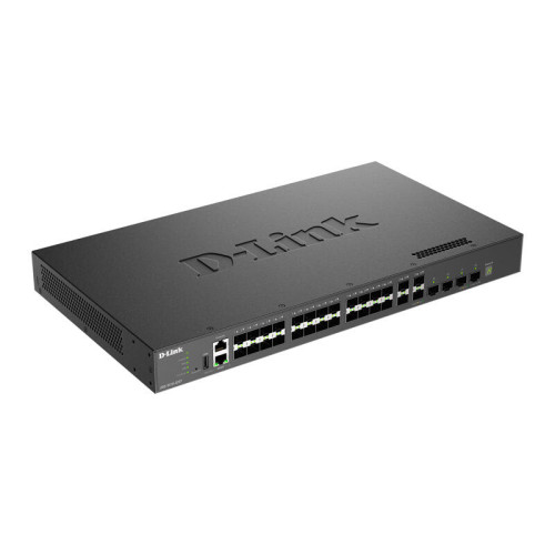 Коммутатор/ Управляемый L3 стекируемый коммутатор, 28х10GBase-X SFP+, 4x25GBase-X SFP28, CLI, порт управления 1000Base-T, консольный порт RJ-45, 1xUSB, RPS, поддержка Dying Gasp