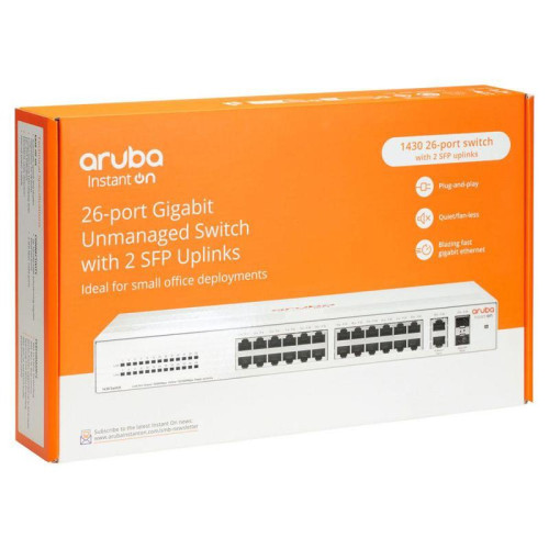 Коммутатор HPE R8R50A Aruba Instant On 1430 26G 2SFP Switch Switch