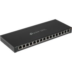 Коммутатор/ 16-Port Gigabit Easy Smart Switch, 16 Gigabit RJ45 Ports, Desktop Steel Case, MTU/Port/Tag-based VLAN, QoS, IGMP Snooping, Web/Utility Management