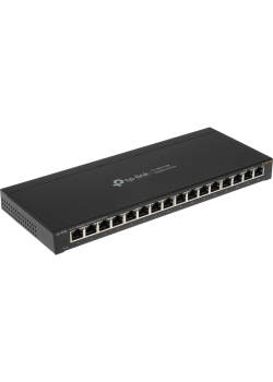Коммутатор/ 16-Port Gigabit Easy Smart Switch, 16 Gigabit RJ45 Ports, Desktop Steel Case, MTU/Port/Tag-based VLAN, QoS, IGMP Snooping, Web/Utility Management