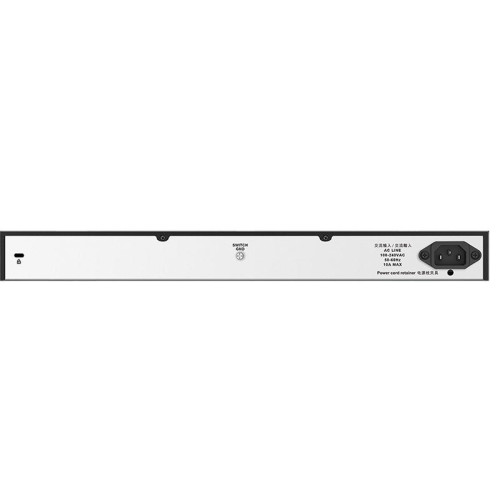 Коммутатор D-Link DGS-1026MP 24x1Гбит/с 2xКомбо(1000BASE-T/SFP) 24PoE 370W неуправляемый