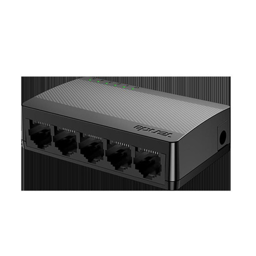 Коммутатор Tenda SG105 Мини-коммутатор неуправляемый, 5 портов 5x1 Гбит/с, настольный, пластиковый корпус
