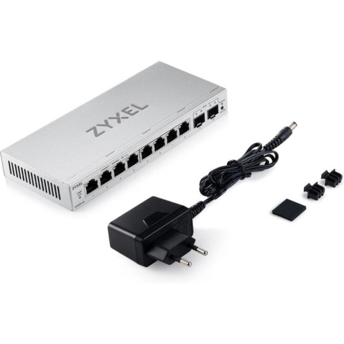 Коммутатор Zyxel GS1200-10V3-EU0101F (L2) 8x1Гбит/с 2SFP управляемый Коммутатор Zyxel GS1200-10V3-EU0101F (L2) 8x1Гбит/с 2SFP управляемый