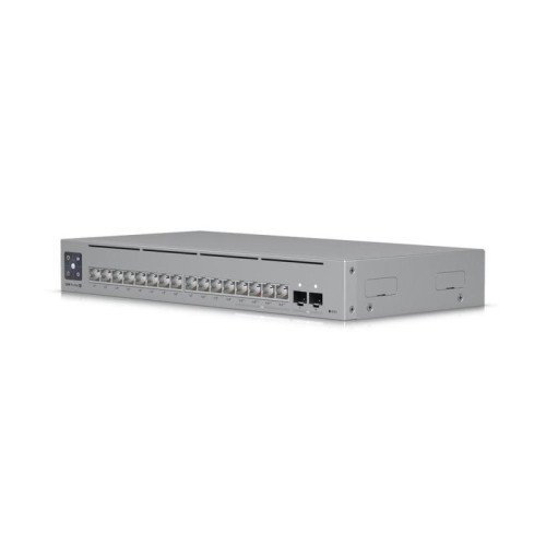 Коммутатор Ubiquiti UniFi Switch Pro Max 16 PoE PoE-коммутатор в стойку, 4х 2.5G RJ45, 12х 1G RJ45, 2х 10G SFP+, раздача 180 Вт