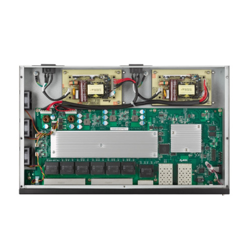 Коммутатор/ ZYXEL ZYXEL XGS4600-32 L3 Managed Switch, 28 port Gig and 4x 10G SFP+, stackable, dual PSU