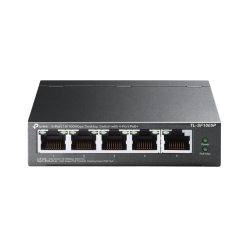 Коммутатор TP-Link TL-SF1005P (L2) 5x100Мбит/с 4PoE 58W неуправляемый