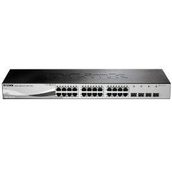Коммутатор D-Link DGS-1210-28/F 28x1Гбит/с 4xКомбо(1000BASE-T/SFP) настраиваемый