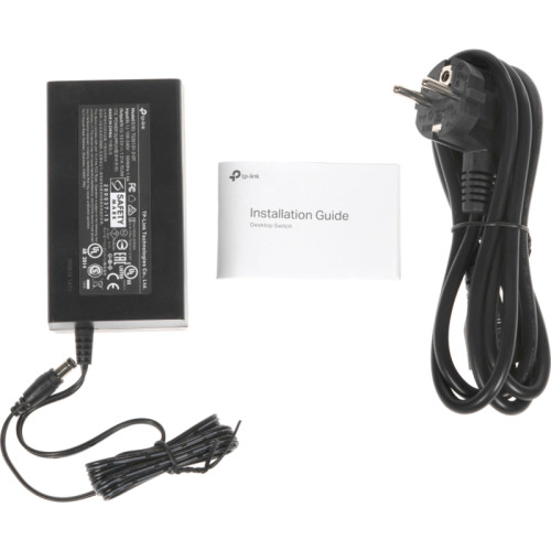 Коммутатор/ Easy Smart Gigabit 5-port switch with 4 PoE + ports, metal case, desktop installation, PoE budget-65W, 802.1 q VLAN support