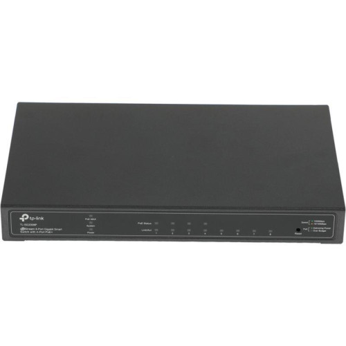 Коммутатор TP-Link JetStream SG2008P (L2) 8x1Гбит/с 4PoE+ 62W управляемый