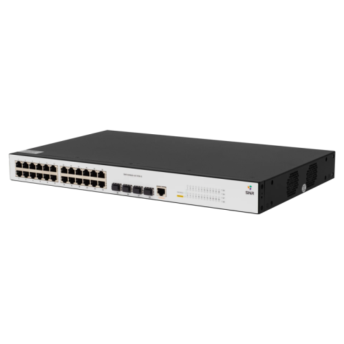 Коммутатор/ Управляемый POE коммутатор уровня 2 SNR-S2982G-24T-POE-E Коммутатор/ Управляемый POE коммутатор уровня 2 SNR-S2982G-24T-POE-E