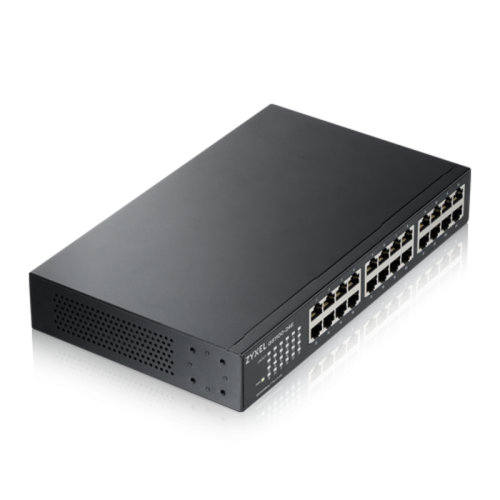 Коммутатор/ ZYXEL GS1100-24E Switch , 24xGE, rack 19 