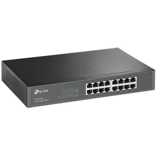 Коммутатор/ 16-port Gigabit Desktop/Rackmount Switch, 16 10/100/1000M RJ45 ports, 13-inch steel case Коммутатор/ 16-port Gigabit Desktop/Rackmount Switch, 16 10/100/1000M RJ45 ports, 13-inch steel case