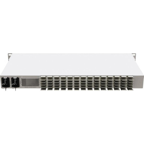 Коммутатор MikroTik CRS326-4C+20G+2Q+RM (L3) 1x100Мбит/с 20x2.5Гбит/с 4xКомбо(10GBase-T/SFP+) 2xQSFP+ управляемый