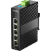 Промышленный коммутатор/ 5-Port Aluminum Industrial Switch, 1000Mbps 5-Port RJ45, Din-rail design, Power supply: DC 9.6~57V work temperature:-40 °C-75°C, Power Adapter Not Included Промышленный коммутатор/ 5-Port Aluminum Industrial Switch, 1000Mbps 5-Port RJ45, Din-rail design, Power supply: DC 9.6~57V work temperature:-40 °C-75°C, Power Adapter Not Included