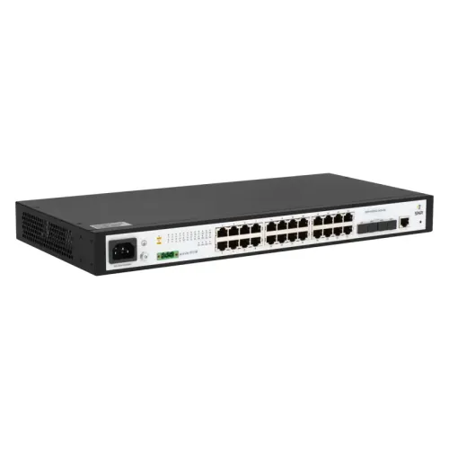 Коммутатор/ Управляемый коммутатор уровня 2+ SNR-S5210G-24TX-DC Коммутатор/ Управляемый коммутатор уровня 2+ SNR-S5210G-24TX-DC