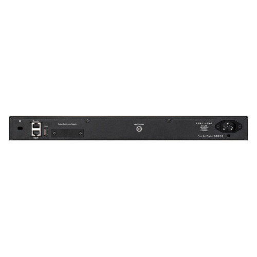 Коммутатор/ Managed L3 Stackable Switch 48x1000Base-X SFP, 2x10GBase-T, 4x10GBase-X SFP+, CLI, 1000Base-T Management, RJ45 Console, USB, RPS, Dying Gasp Коммутатор/ Managed L3 Stackable Switch 48x1000Base-X SFP, 2x10GBase-T, 4x10GBase-X SFP+, CLI, 1000Base-T Management, RJ45 Console, USB, RPS, Dying Gasp