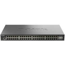 Коммутатор/ Управляемый L2 коммутатор, 48x1000Base-T, 4x10GBase-X SFP+, защита от статического электричества до 6 кВ, CLI, консольный порт RJ-45, RPS, поддержка Dying Gasp