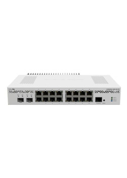 Коммутатор MikroTik CCR2004-16G-2S+PC 16x1Гбит/с 2SFP+ управляемый