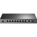 Коммутатор/ 8-port gigabit Unmanaged PoE+ Switch with 1 Gigabit RJ-45 + 1 SFP uplink ports, desktop mount, 8 802.3af/at compliant  PoE+ ports, 1 Gigabit RJ-45 + 1 SFP uplink ports