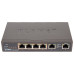 коммутатор/ PLANET 4-Port 10/100/1000T 802.3at POE + 2-Port 10/100/1000T Desktop Switch (55W POE Budget, External Power Supply)