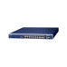 коммутатор/ PLANET GS-6322-24P4X L3 24-Port 10/100/1000T 95W 802.3bt PoE + 2-Port 10GBASE-T + 2-Port 10G SFP+ Managed Switch with dual modular power supply slots (24-port 95W PoE++, max. 2,280-watt PoE budget, RPS(1+1)/EPS(2+0) mode, ERPS Ring, ONVIF, Cyb