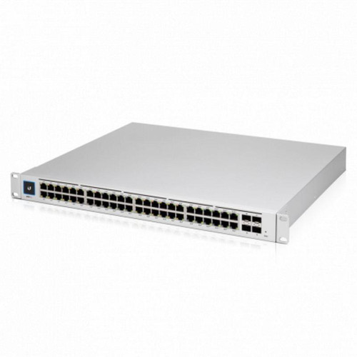 Коммутатор Ubiquiti UniFi Switch Pro 48 PoE  USW-Pro-48-POE  Ubiquiti PoE-коммутатор в стойку, 48х 1G RJ45, 4х 10G  USW-Pro-48-POE  SFP+, раздача 600 Вт (027656) {2}