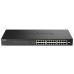 Коммутатор/ Конфигурируемый PoE-коммутатор, 24x1000Base-T PoE, 2x1000Base-X SFP, PoE-бюджет 240 Вт, дальность PoE до 250 м, DIP-переключатель, корпус металл