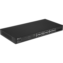 Коммутатор TP-Link SG2428P (L2+) 24x1Гбит/с 4SFP 24PoE+ 250W управляемый